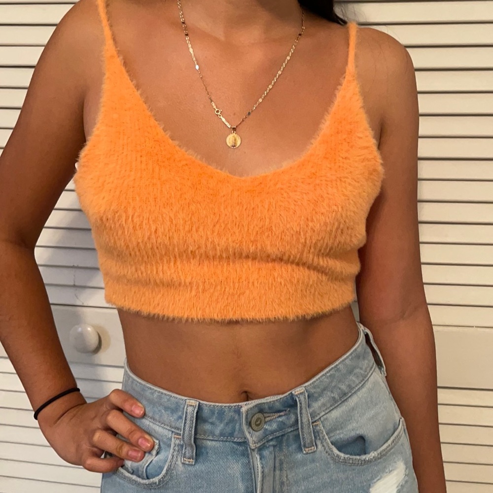 For love and lemons- orange top